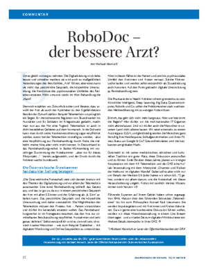 RoboDoc OEAEZ 10, 25.5.2018