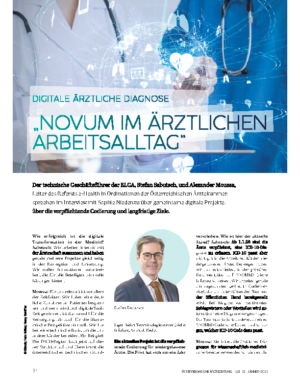 Digitale ärztliche Diagnose – Österreichische Ärztezeitung (ÖÄZ) – 25. Jänner 2025