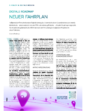 Digitale Roadmap: Neuer Fahrplan: Österreichische Ärztezeitung (ÖÄZ) – 25. März 2025