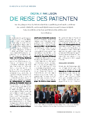 Digitale Inklusion: Die Reise des Patienten – Österreichische Ärztezeitung (ÖÄZ), 25.5.2025